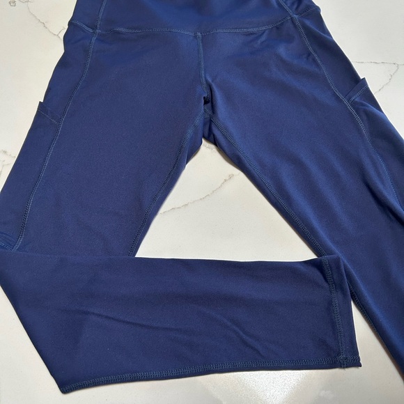 Lululemon Athletica Deep Blue Leggings - Picture 3 of 10
